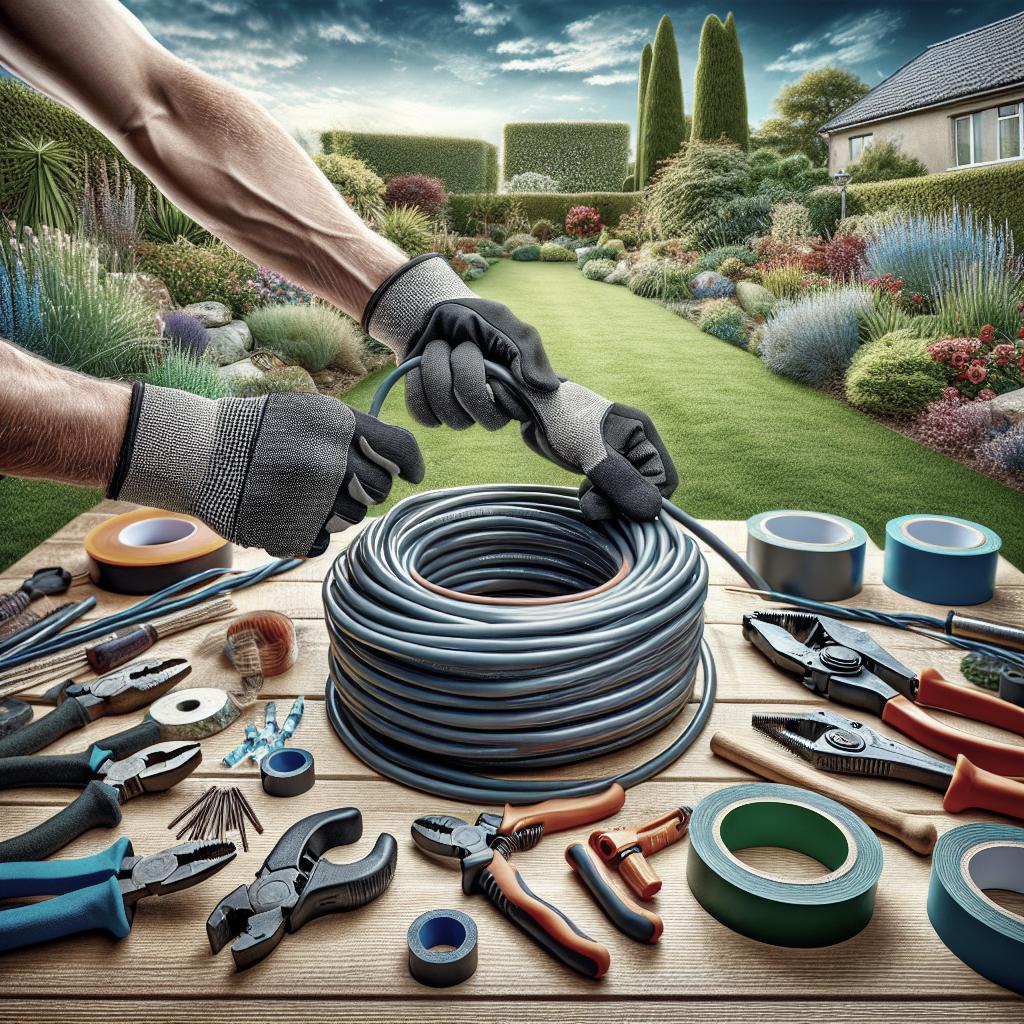 Conseils Pratiques pour Protéger un Câble Électrique Extérieur
